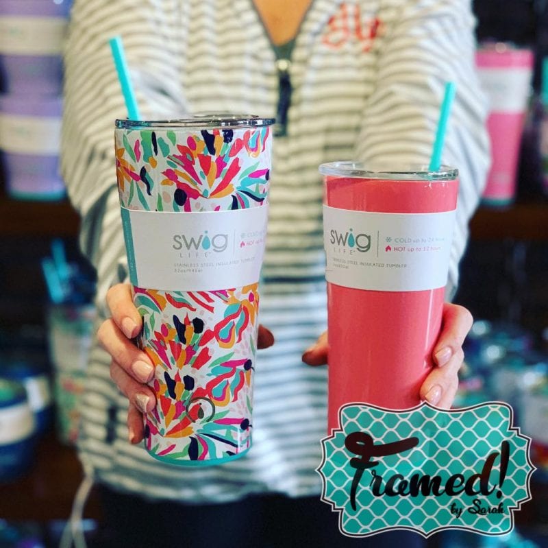 Swig tumblers Framed!