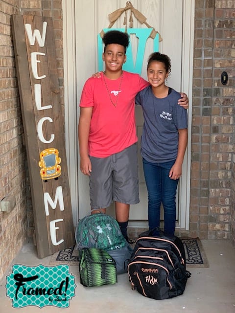 Back to School Front Porch