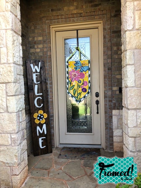 Spring Welcome Sign