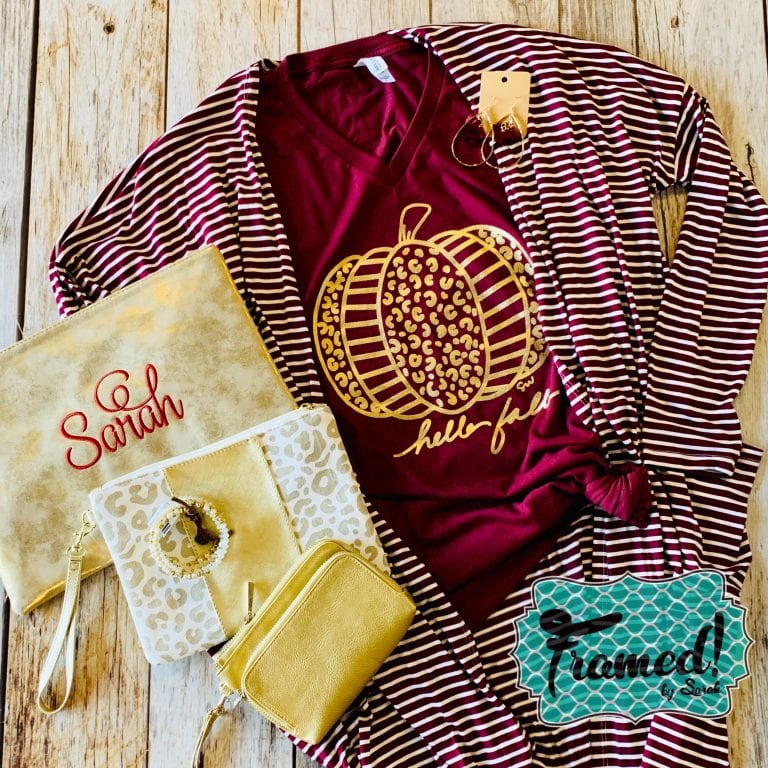 Hello Fall Pumpkin Tee