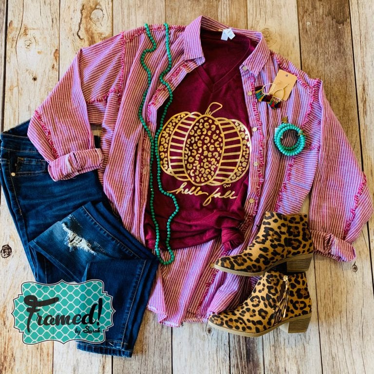 Hello Fall Pumpkin Tee
