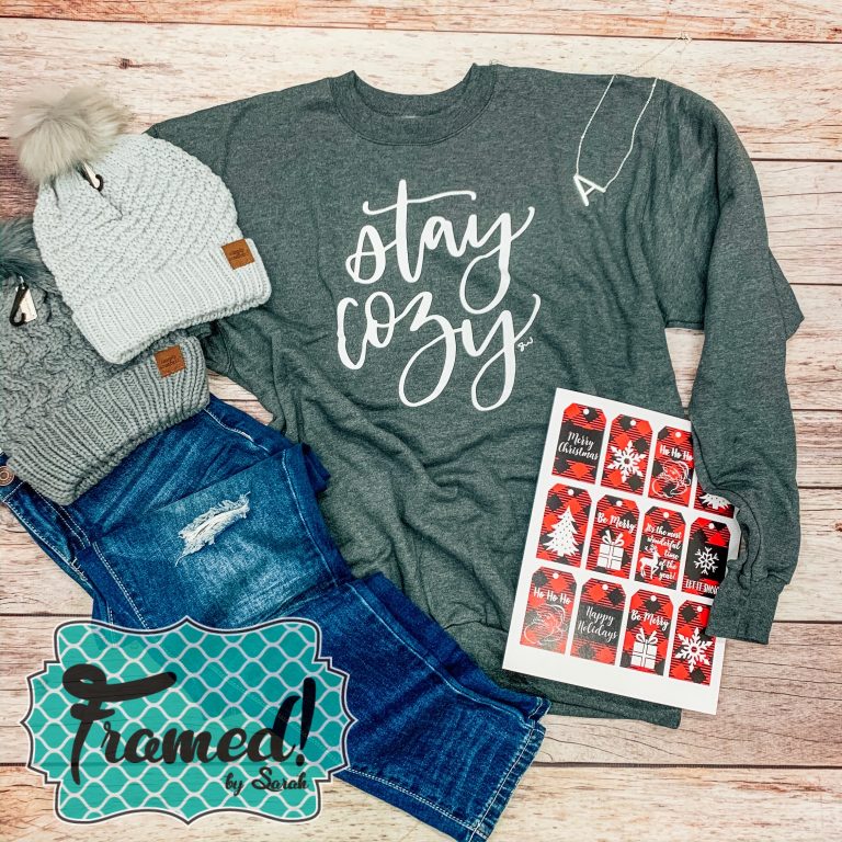 Stay Cozy December Monogram Box