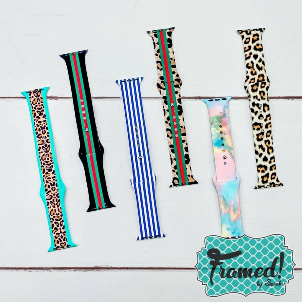 6 Printed Watchbands