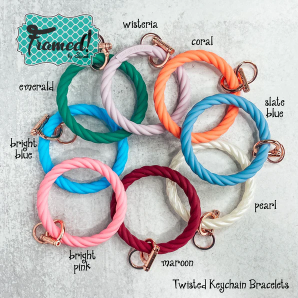 Keychain Bracelets in multiple colors- Gifts for Women Under $30