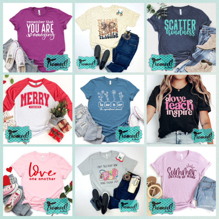 'Tees 4 Teachers' Monthly T-shirt Subscription