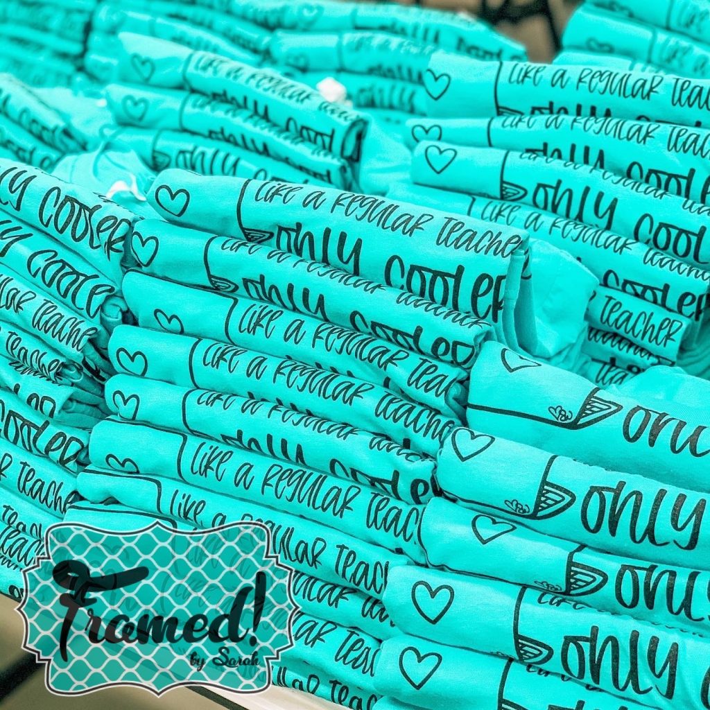 Stack of tees T-Shirt Subscription for Teachers
