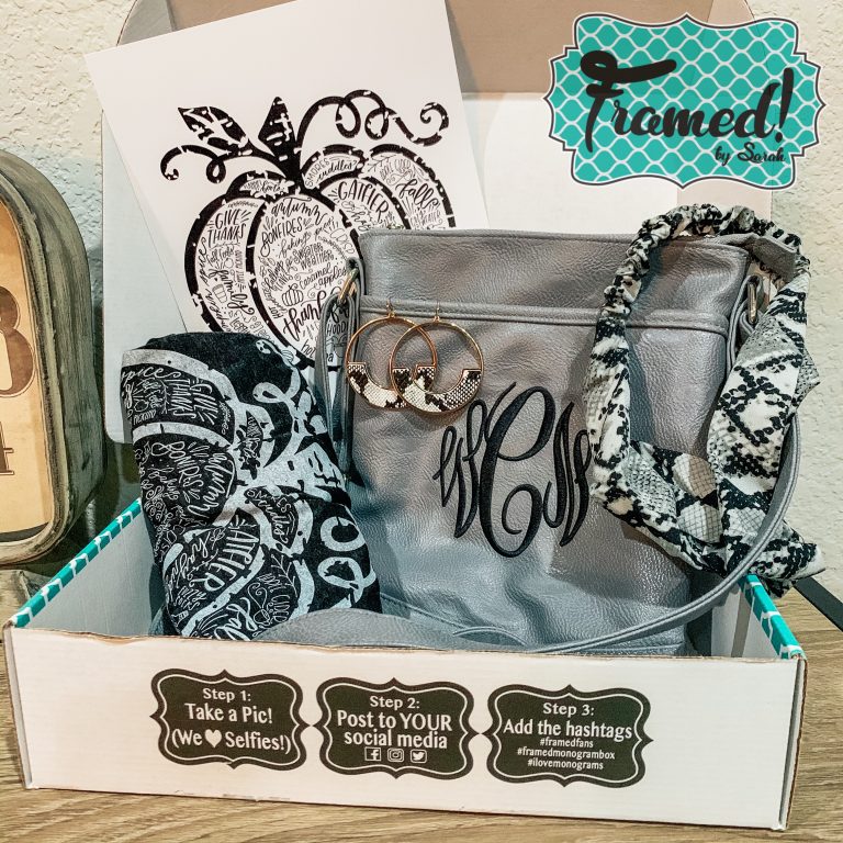 October Monogram Box Reveal