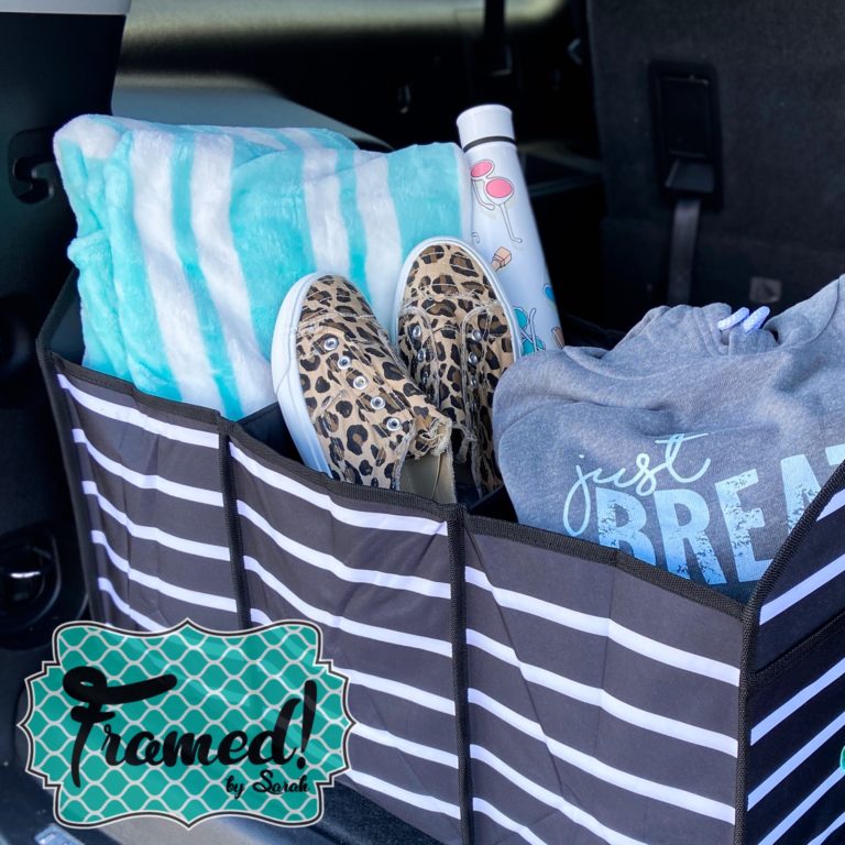 Upgrade your ride with the March 2021 Monogram Box Trunk Organizer