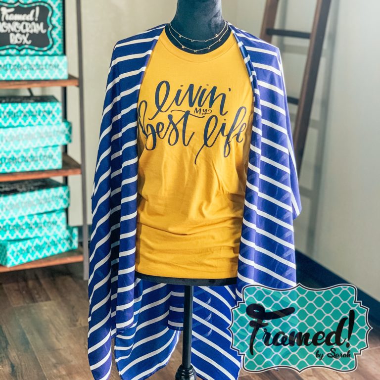 Navy Stripe kimono Summer Wardrobe Essentials Framed by Sarah