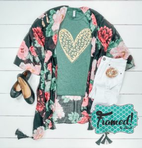 Read more about the article Leopard Heart • August T-Shirt Club Tee