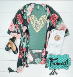Read more about the article Leopard Heart • August T-Shirt Club Tee