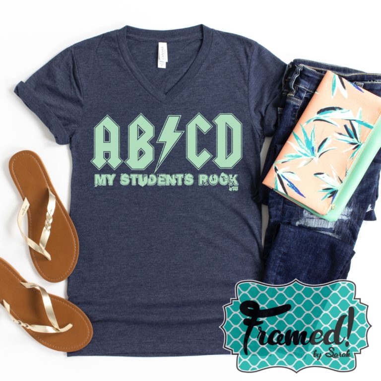 ABCD My Students Rock Graphic Tee