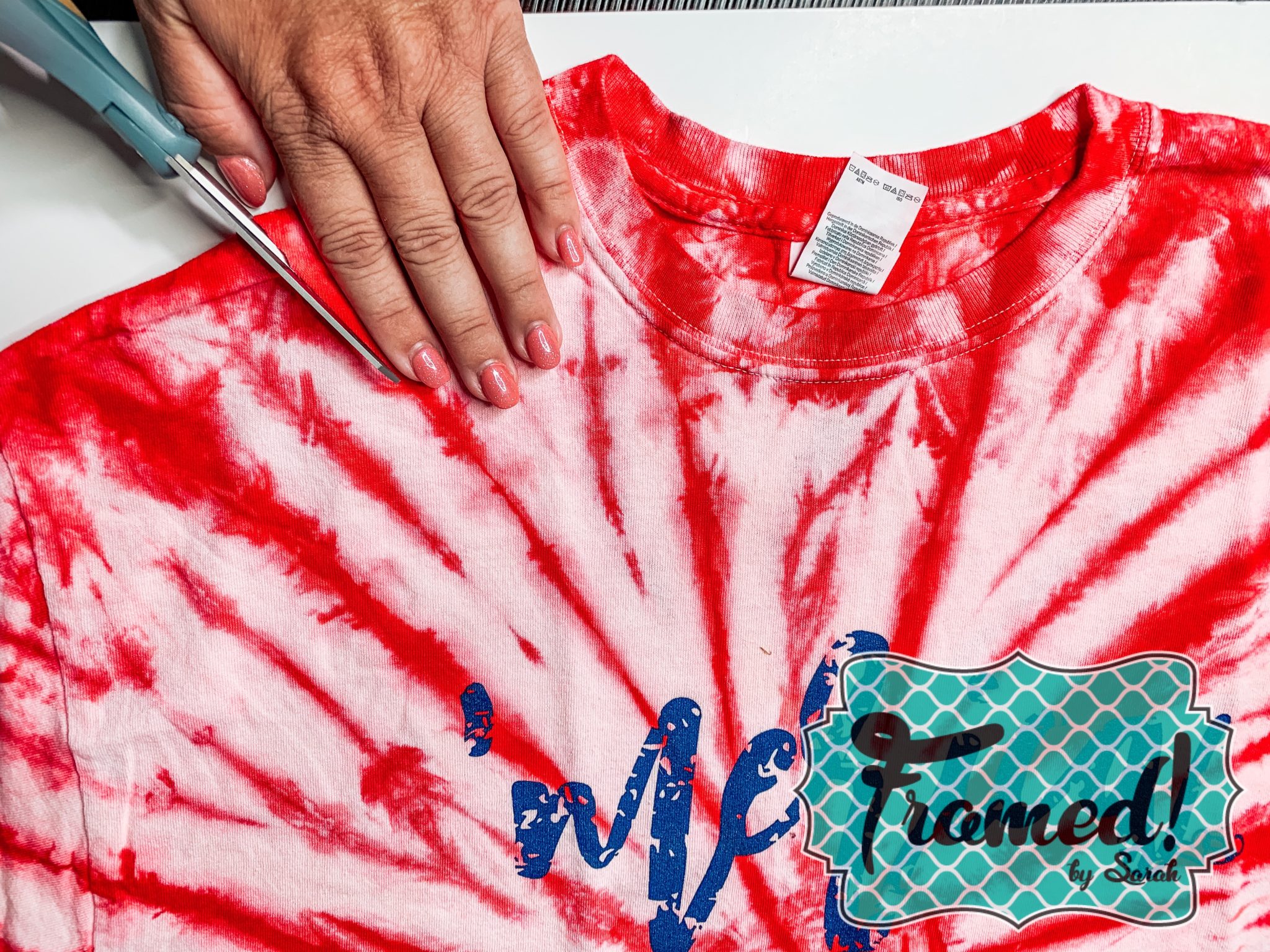 How to Distress a TShirt