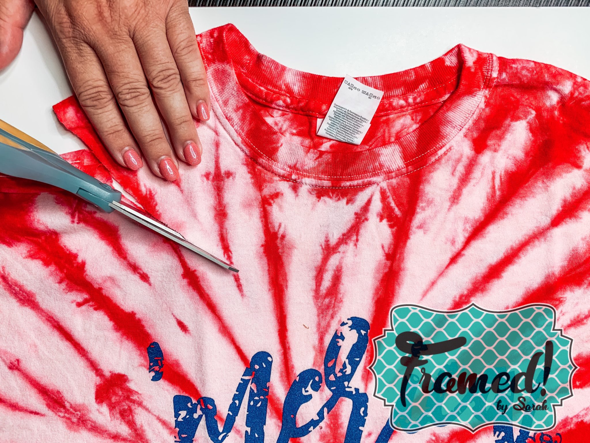 How to Distress a TShirt