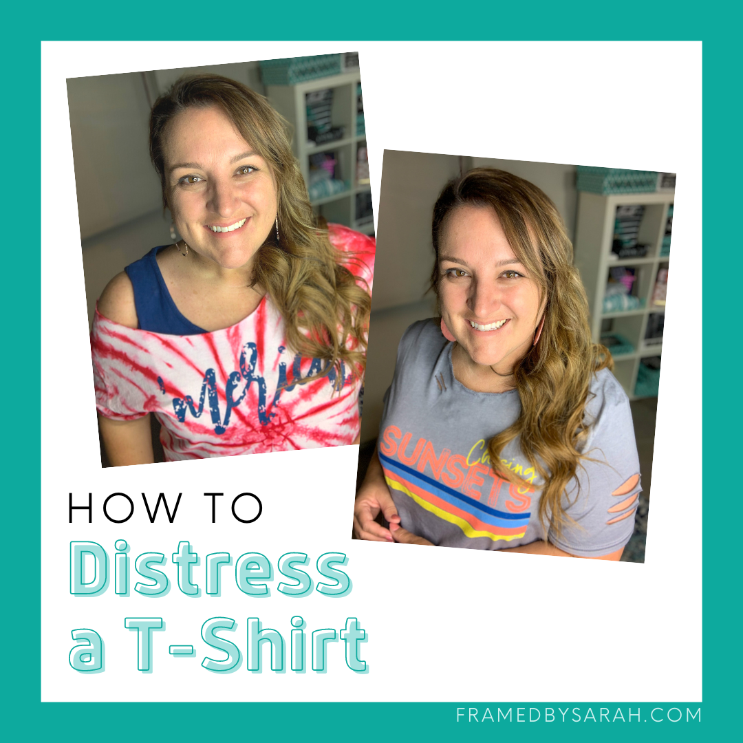 How to Distress a TShirt