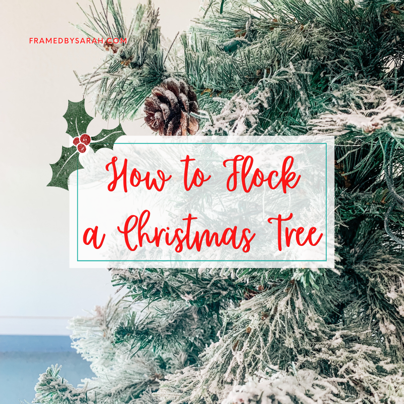 How to Flock a Christmas Tree