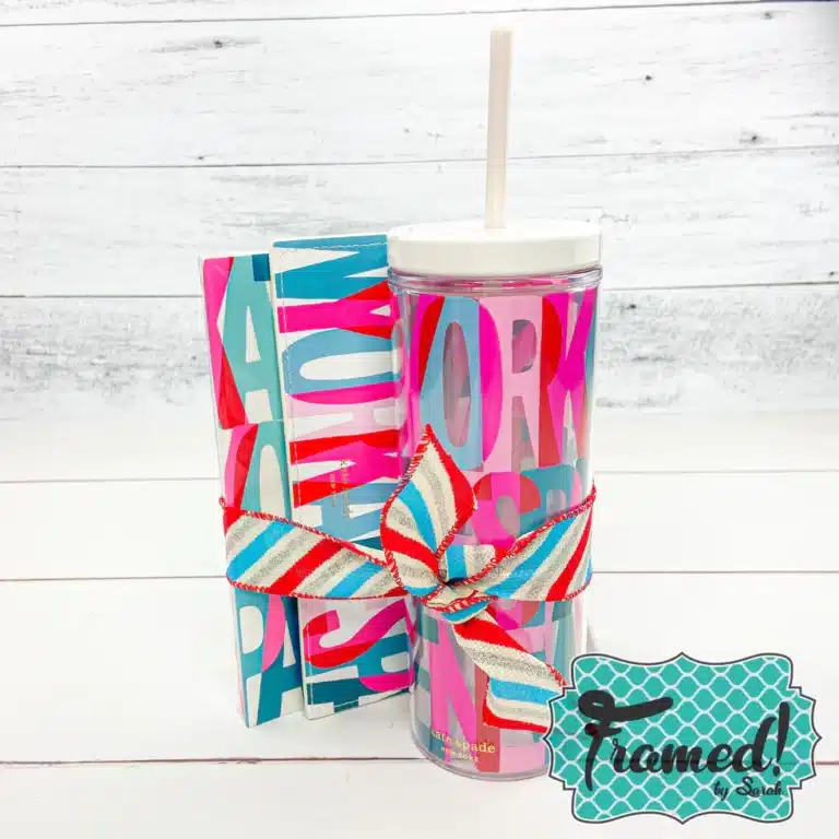 Kate Spade Gift Set with tumbler and notebook
