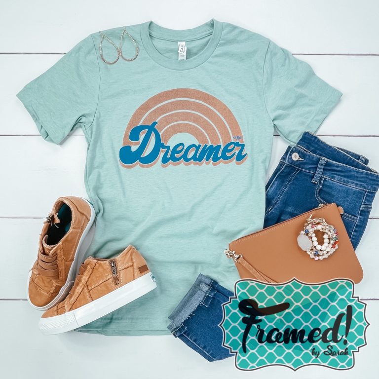 Casual but Cute February 2022 Dreamer T-Shirt Club 1