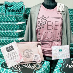 Read more about the article Pretty in Pink and Gray for Spring • March Monogram Box Reveal