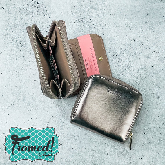 small bronze wallet