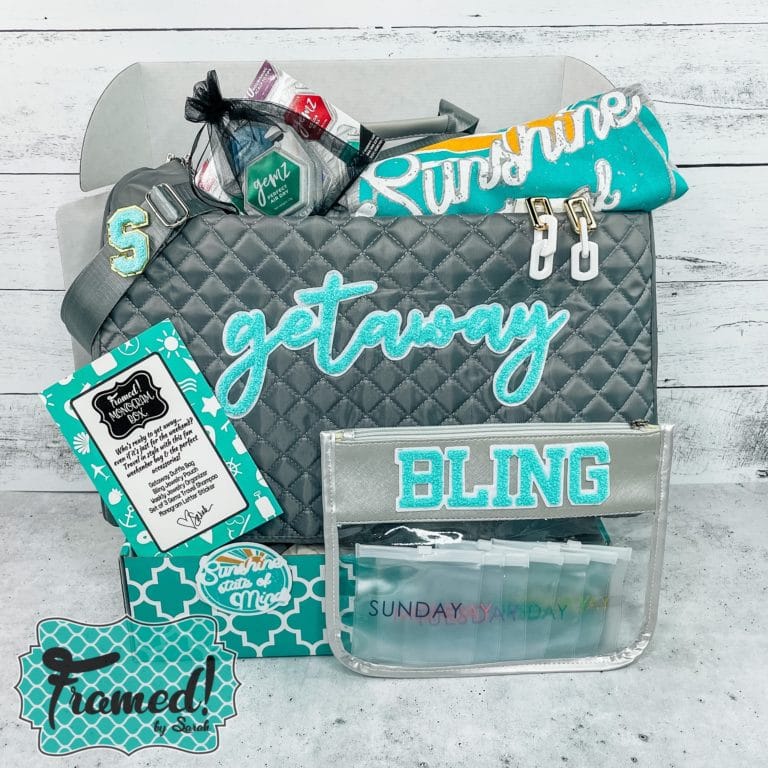 Time for a Getaway Monogram Subscription Box