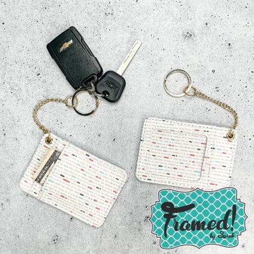 Add Some Flair to Your Keychain with Our O-shape Leopard Keychain Bag | Linions Silver