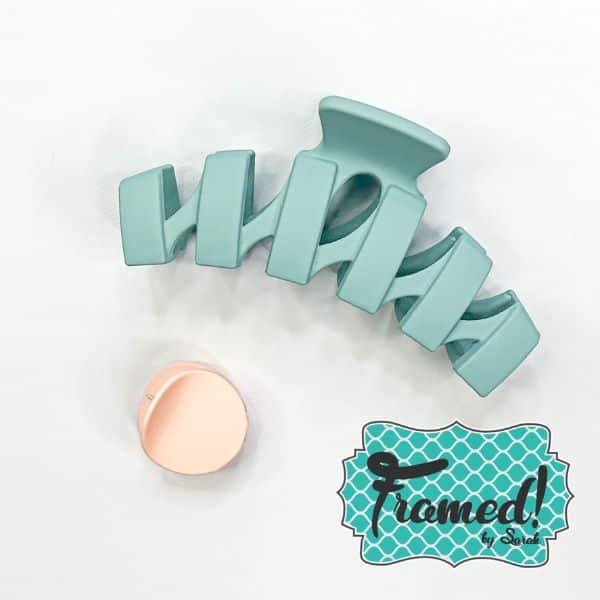 pastel hair clips