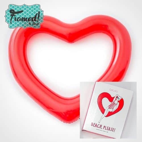 Red Heart pool float