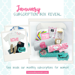 Read more about the article My Galentine Gift to You • January 2024 Monogram Box and T-Shirt Club