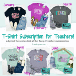 T-Shirt Subscription for Teachers
