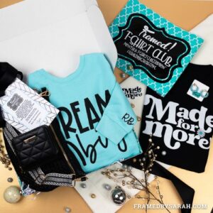 Read more about the article New Dreams, New Ideas, New Hopes & Wishes • December 2025 Monogram Box and T-Shirt Club