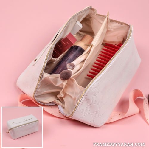 Fold-Out Checked Cosmetic Bag_February 1016 Monogram Box Reveal