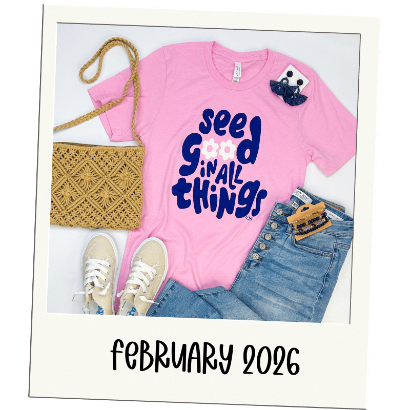 Feb 2026 T-Shirt in Polaroids_t-shirt club sales page