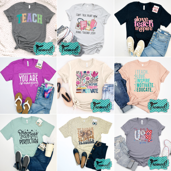 Tees 4 Teachers grid